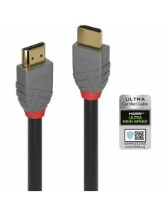 Câble HDMI LINDY 36965 Noir/Gris 5 m | Tienda24 Tienda24.eu