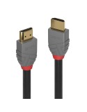 HDMI Kabel LINDY 36962 Schwarz Schwarz/Grau 1 m | Tienda24 Tienda24.eu