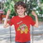 T shirt à manches courtes Enfant Super Mario Bowser Text Rouge de Super Mario, T-shirts - Réf : D0800455, Prix : 23,79 €, Rem...