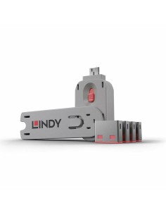 Candado de llave LINDY 40461 | Tienda24 Tienda24.eu