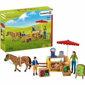 Playset Schleich Mobile Farm Stall de Schleich, Playsets de figurines de jouets - Réf : S7123429, Prix : 41,99 €, Remise : %