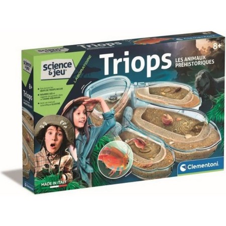 Jogo de Ciência Clementoni Triops Les animaux préhistoriques FR de Clementoni, Ciências - Ref: S7123456, Preço: 39,18 €, Desc...