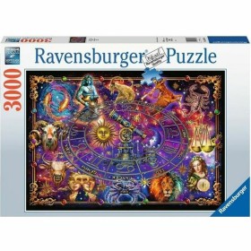 Puzzle Ravensburger Zodiac Signs (3000 Pièces) de Ravensburger, Puzzles classiques - Réf : S7123744, Prix : 56,08 €, Remise : %