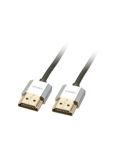 Cable HDMI LINDY 36962 Negro Negro/Gris 1 m | Tienda24 Tienda24.eu