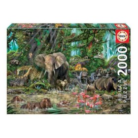 Puzzle Educa African Jungle 2000 Pièces de Educa, Puzzles classiques - Réf : S7124029, Prix : 38,39 €, Remise : %