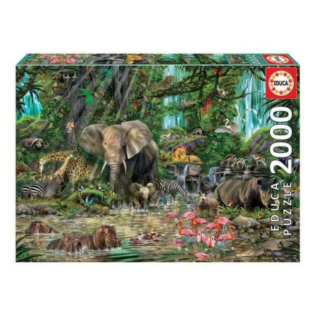 Puzzle Educa African Jungle 2000 Pieces by Educa, Jigsaws - Ref: S7124029, Price: 38,39 €, Discount: %