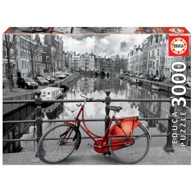 Puzzle Educa Amsterdam 16018 3000 Pièces de Educa, Puzzles classiques - Réf : S7124030, Prix : 45,40 €, Remise : %