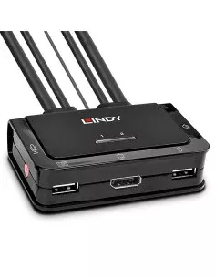 Switch KVM Trendnet TK-220DPI 1,5 m | Tienda24 Tienda24.eu