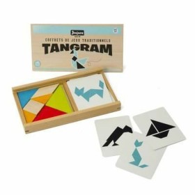 Board game Jeujura Tangram J8144 (FR) Wood by Jeujura, Games with counters - Ref: S7124311, Price: 42,22 €, Discount: %