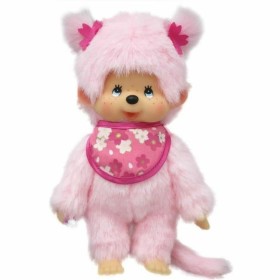 Peluche Bandai MONCHHICHI Pinky Rosa (1 Pieza) de Bandai, Animales y figuras - Ref: S7125557, Precio: 36,42 €, Descuento: %