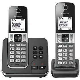 Telefono Senza Fili Panasonic KX-TGD322 Bianco Nero Nero/Grigio di Panasonic, Telefoni analogici - Rif: S7132831, Prezzo: 89,...