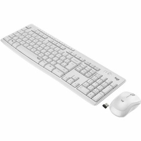 Keyboard and Wireless Mouse Logitech MK295 White French AZERTY by Logitech, Keyboard & Mouse Sets - Ref: S7133998, Price: 71,...