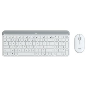 Tastatur mit Maus Logitech MK470 Weiß Französisch AZERTY von Logitech, Tastatur-Maus-Sets - Ref: S7134000, Preis: 77,38 €, Ra...