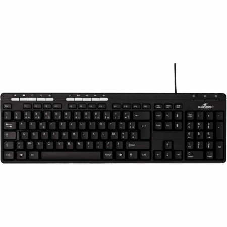 Teclado Bluestork BS-KB-MEDIAFIRST Francês AZERTY | Tienda24 - Global Online Shop Tienda24.eu