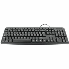 Keyboard Apple MXK83F/A Black AZERTY | Tienda24 - Global Online Shop Tienda24.eu