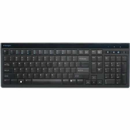 Keyboard Kensington Advance Fit AZERTY Black Matte back French AZERTY by Kensington, Keyboards - Ref: S7134115, Price: 61,24 ...