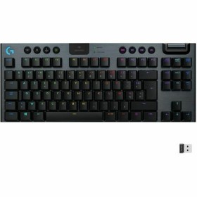 Clavier Logitech G915 TKL AZERTY Français Noir de Logitech, Claviers - Réf : S7134132, Prix : 257,05 €, Remise : %