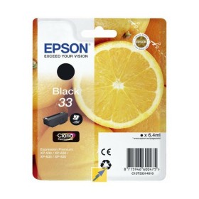 Original Ink Cartridge Epson Singlepack Black 33XL Claria Premium Ink 12,2 ml Black by Epson, Printer toners and inks - Ref: ...