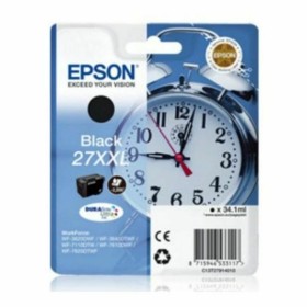 Tinteiro de Tinta Original Epson 27XXL Preto de Epson, Toners e tinta de impressora - Ref: S7134343, Preço: 74,17 €, Desconto: %