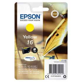 Cartouche d'encre originale Epson 16 Jaune de Epson, Toners et encre pour imprimante - Réf : S7134378, Prix : 29,89 €, Remise...