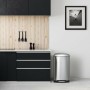 Seau à déchets avec pédale Kitchen move GREENWICH Acier inoxydable (40 L) | Tienda24 - Global Online Shop Tienda24.eu