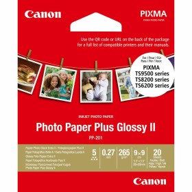 Glossy Photo Paper Canon Plus Glossy II 9 x 9 cm by Canon, Printing paper - Ref: S7136855, Price: 25,77 €, Discount: %