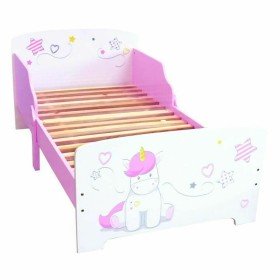 Cama Fun House Unicorn Madeira MDF 144 x 77 x 59 cm de Fun House, Móveis para crianças pequenas - Ref: S7137496, Preço: 182,7...