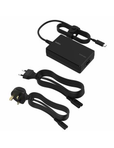 Wandladegerät Aisens ASCH-65W3P042-BK Schwarz 65 W (1 Stück) | Tienda24 Tienda24.eu