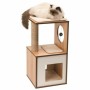 Cat scratching post Vesper V-Box Brown MDF Wood 37 x 37 x 72,5 cm by Vesper, Cat trees - Ref: S7138594, Price: 119,79 €, Disc...