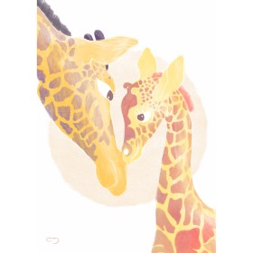 Feuille Crochetts 30 x 42 x 1 cm Girafe de Crochetts, Posters - Réf : D1615782, Prix : 23,41 €, Remise : %