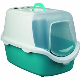 Cat Litter Box Trixie Vico Easy Clean Turquoise White 40 x 40 x 56 cm by Trixie, Sand boxes - Ref: S7138782, Price: 40,67 €, ...