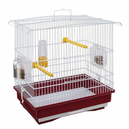 Cage à oiseaux Ferplast Giusy Rouge Blanc de Ferplast, Cages à oiseaux - Réf : S7138886, Prix : 56,56 €, Remise : %