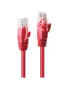 Cable de Red Rígido UTP Categoría 6 LINDY 48032 Rojo 1 m 1 unidad | Tienda24 Tienda24.eu