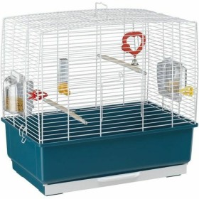 Bird cage Ferplast Rekord 3 Blue/White 49 x 30 x 48,5 cm by Ferplast, Bird cages - Ref: S7139173, Price: 81,80 €, Discount: %