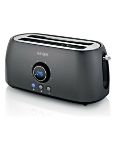 Torradeira Smeg Preto 950 W | Tienda24 Tienda24.eu