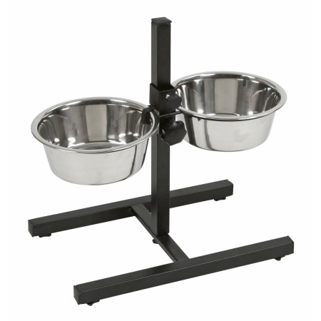 Mangeoire pour chiens Kerbl Double 1,8 L de Kerbl, Plats surélevées - Réf : S7140119, Prix : 43,64 €, Remise : %