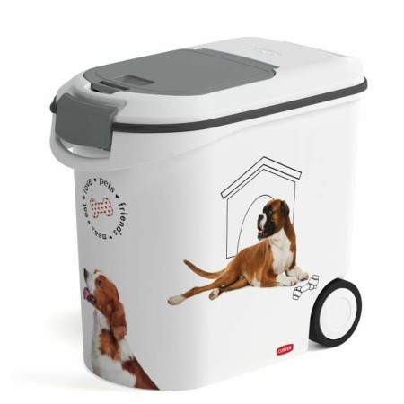 Pet food jar Curver White 12 kg by Curver, Food storage - Ref: S7140229, Price: 49,55 €, Discount: %