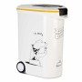 Boîte d'aliments pour animaux Curver 794096 Avec des roues Blanc Plastique 20 kg 54 L 49,3 x 27,8 x 60,5 cm de Curver, Stocka...