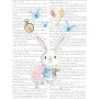 Feuille Crochetts 33 x 43 x 2 cm Lapin de Crochetts, Posters - Réf : D1615795, Prix : 23,41 €, Remise : %