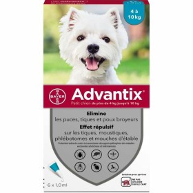 Antiparasites Advantix Chien 4-10 kg 6 Unités de Advantix, Antiparasites - Réf : S7140461, Prix : 51,17 €, Remise : %