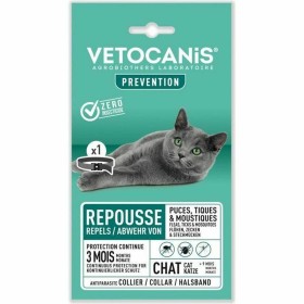 Collier antiparasitaire Vetocanis Chat 9 Mois de Vetocanis, Antiparasites - Réf : S7140466, Prix : 21,67 €, Remise : %