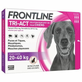 Pipeta para Perros Frontline Tri-Act 20-40 Kg de Frontline, Pipetas antipulgas - Ref: S7140485, Precio: 70,17 €, Descuento: %