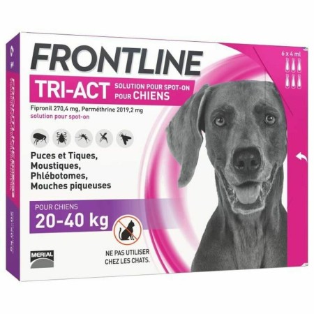 Hundepipette Frontline Tri-Act 20-40 Kg von Frontline, Floh-Pipetten - Ref: S7140485, Preis: 70,17 €, Rabatt: %