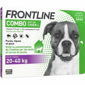 Pipette pour chien Frontline Combo 20-40 Kg de Frontline, Pipettes anti-puces - Réf : S7140489, Prix : 54,83 €, Remise : %