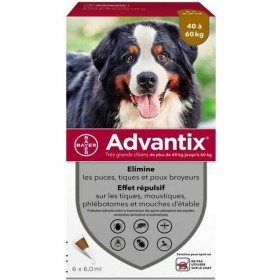 Pipetta per Cani Advantix 40-60 Kg di Advantix, Pipette antipulci - Rif: S7140506, Prezzo: 67,99 €, Sconto: %