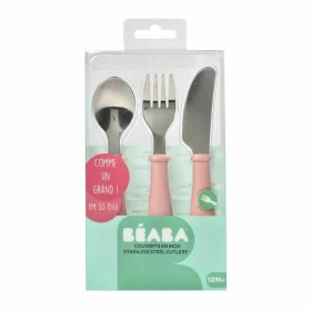 Pieces of Cutlery Béaba Pink Stainless steel 3 Pieces by Béaba, Cutlery - Ref: S7141865, Price: 32,59 €, Discount: %