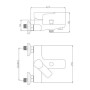 Torneira Monocomando Rousseau Latão de Rousseau, Torneiras de duche e banheiras - Ref: S7142524, Preço: 69,37 €, Desconto: %