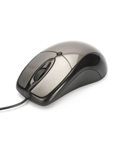 Mouse NGS ASH DUAL Schwarz Schwarz/Silberfarben (1 Stück) | Tienda24 Tienda24.eu