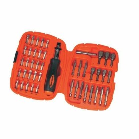 Juego de puntas con destornillador Black & Decker A7039 -XJ 45 Piezas Hex Phillips Pozidriv Torx de Black & Decker, Accesorio...