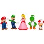 Conjunto de Figuras Super Mario Mario and his Friends 5 Peças de Super Mario, Playsets de figuras de brincar - Ref: S7144095,...